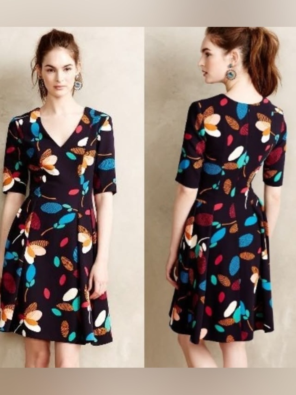 Anthropologie / Yoana Baraschi | Mette Flare Dress, size 6